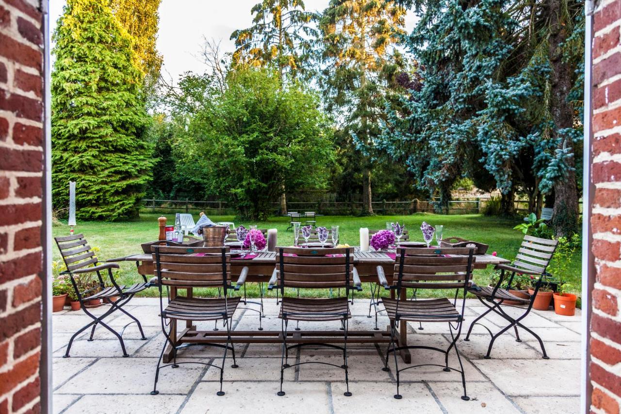 Bed and Breakfast Au Manoir De La Barre Exterior foto