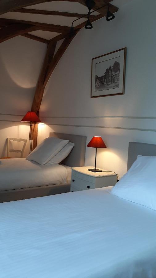 Bed and Breakfast Au Manoir De La Barre Exterior foto