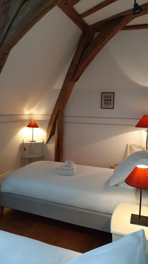 Bed and Breakfast Au Manoir De La Barre Exterior foto