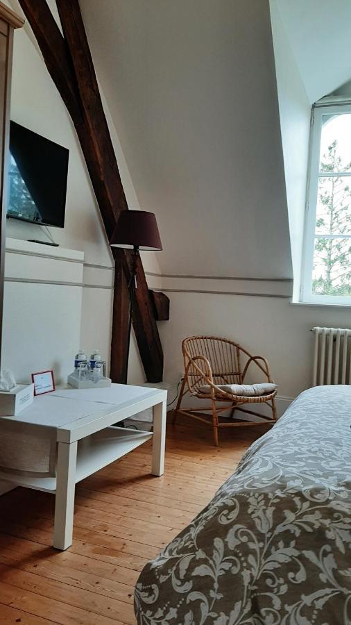 Bed and Breakfast Au Manoir De La Barre Exterior foto